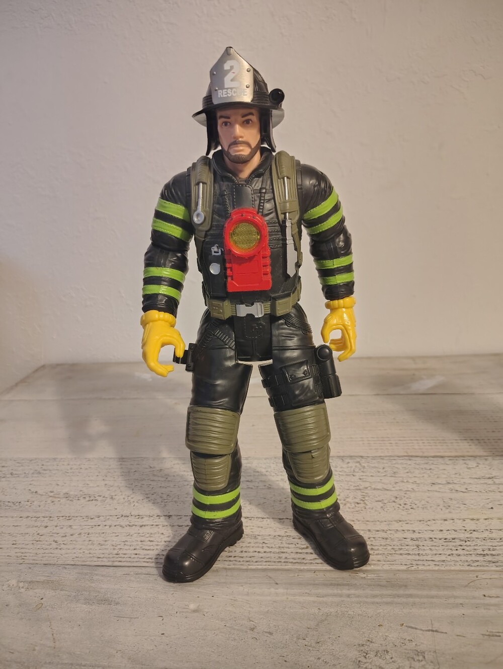 Freedom Warriors 12" articulated Figure Rescue Pilot, Firefighter
